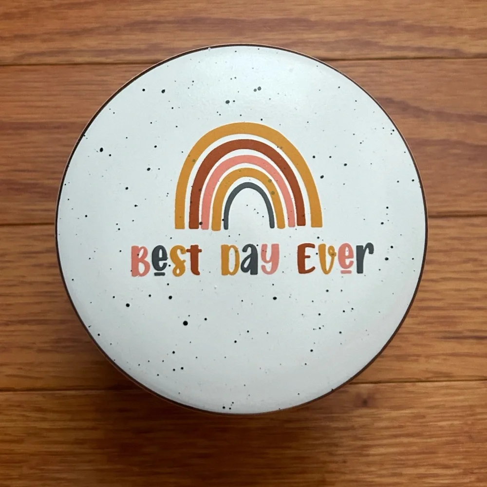 FREE w/ bundle NWOT Best Day Ever Trinket Jar